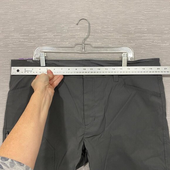 Eddie Bauer Fleece Lined Tech Pants Mens 40 x 30 Gray Water Repellent Insulated - Picture 11 of 16